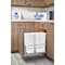 Rev-A-Shelf Steel; Plastic, Metallic Silver, 11.26 in W, 18.94 in H, 22.09 in D 53WC-1527SCDM-217 - alternate 2