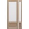 Doornmore G7501, 51.5" x 98" ( 36" Door + 12" Side) Left Hand, Mahogany 3/4 Lite Exterior Door G7501-SW-3696-G7501-SL_1-1_LI - alternate 2