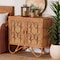 Bali & Pari Baylor Bohemian Light Honey Rattan Storage Cabinet 250-13702-ZORO - alternate 3