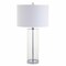 Jonathan Y Collins 29" Glass LED Table Lamp, Clear/Chrome JYL2004A - alternate 3