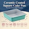 Bakken-Swiss Square Cake Pan, Aluminized Steel, Ceramic Non-Stick Coating, Non-Toxic, Heavy-Duty, Durable SBKCRSTBKTELPAN - alternate 2