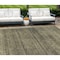 Homeroots 10' X 14' Brown Beige And Taupe Striped Washable Indoor Outdoor Area Rug 588081 - alternate 1