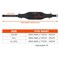 Ergodyne XS/S Black Tool Belt, 7" 5557 - alternate 4