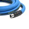 Blubird Pro Rubber Air Hose 3/4in. x 15', 300 PSI, EPDM, Brass Fittings, 2PK BBPRO3415-2pk - alternate 2