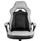 Elama High Back Adjustable Faux Leather Office Chair in Gray and Black ELM-F-005 - alternate 2