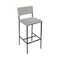 Bfm Seating Meghan Counter Height Stool, Grade 4 Upholstered Seat & Back - Steel Frame - Sand Black Finish JS33HM2157-2157SB - alternate 1