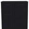 Homeroots 37in Black Wood Accent Cabinet With Two Doors And One Drawer 524964 - alternate 1