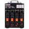 Prosource TieDown, 1 in W, 10 ft L, Polyester Webbing, Metal Ratchet, Orange, 400 lb, SHook End Fitting FH64052 - alternate 2