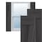 Ekena Millwork True Fit PVC, Two Board Joined Board-n-Batten Shutters w/Z-Bar, Shadow Mountain , 10 3/4W x 42H, PR TFP102BBF11X042SM - alternate 1