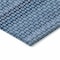 Homeroots 3' X 5' Denim Blue And Sky Blue Striped Washable Indoor Outdoor Area Rug 610582 - alternate 3