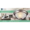Boston Harbor Ceiling Light Fixture, 0.5 A, 120 V, 60 W, 2-Lamp, A19 or CFL Lamp, Metal Fixture BRT-ATE1012-SC3L - alternate 2