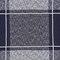 Homeroots 50" X 60" Blue and White Woven Cotton Checkered Throw Blanket with Tassels 516619 - alternate 2