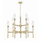 Z-Lite Esme Modern Gold 9 Light Chandelier 3047-9MGLD - alternate 2