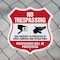 Signmission No Trespassing Shield Sign This Property, 12 inch X 12 inch, Plastic Sign, 2PK SHI-P-2PACK-12-409 - alternate 3