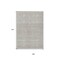 Homeroots 9' X 12' Beige And Ivory Chevron Washable Indoor Outdoor Area Rug 612236 - alternate 3