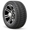 Countrywide 205/30-12, Cart Tire and Wheel Assembly 597310CGBLK - alternate 3