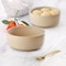 Soho Lounge Bryant Park 2 Piece 6 Inch Stoneware Cereal Bowl Set in Beige 750123482M - alternate 2