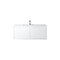 James Martin Vanities 47.3'' Single Vanity, Glossy White w/ Glossy White Composite Stone Top 805-V47.3-GW-GW - alternate 1