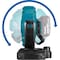 Makita 11-1/8 in. H 3 speed Oscillating Cordless Jobsite Fan DCF102Z - alternate 5