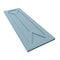 Ekena Millwork True Fit PVC San Carlos Mission Style Fixed Mount Shutters, Peaceful Blue, 18W x 46H, PR TFP001SC18X046SB - alternate 2