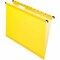 Pendaflex SureHook 1/5 Tab Cut Letter Recycled Hanging Folder - 8 1/2in x 11in - Yellow - Acid-free, 20PK 615215YEL - alternate 2