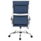 Leisuremod Benmar High-Back Leather Office Chair, Navy Blue BOT19BUL - alternate 2