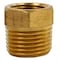 Forney Pressure Washer Reducer, 3/8 x 1/4 in Connection, MNPT x FNPT, Brass 75110 - alternate 1