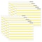 Ashley Productions Smart Poly PosterMat Pals Space Savers, 13'' x 9-1/2'', 3/4'' Handwriting Highlighted Yellow, 10PK 97012 - alternate 1