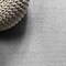 Jonathan Y Haze Solid Low-Pile Light Gray 6 ft. x 9 ft. Area Rug SEU100K-6 - alternate 2