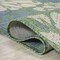 Jonathan Y Zinnia Modern Floral Textured Weave Cream/Green 5 ft. x 8 ft. Indoor/Outdoor Area Rug SMB110D-5 - alternate 2