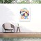Trademark Fine Art Outdoor Canvas Art Lisa Whitehouse 'Shorkie' Wall Art for Patios, or Gardens GRL01937-OC2432WR - alternate 1
