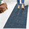 Jonathan Y Twyla Classic Solid Low-Pile Machine-Washable Blue 2 ft. x 8 ft. Runner Rug WSH300B-28 - alternate 2