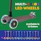 Lifemaster Kids 3-Wheel Scooter, LED Light-Up Wheels, Adjustable Handlebar, Indoor and Outdoor Use LIFSCBRWN - alternate 3