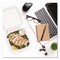 Dart Microwaveable Hinged Containers, ProPlanet Seal, 9 x 8.75 x 3, Clear, Plastic, 150PK 90PPHT1 - alternate 2