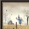 Homeroots After the Harvest Black Framed Wall Art 572036 - alternate 2