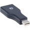 Manhattan - Strategic MINI DISPLAYPORT MALE TO DISPLAYPORT FEMALE, ADAPTER, BLACK 354141 - alternate 2