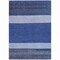 Homeroots 10' X 14' Navy Blue Sky Blue And Charcoal Abstract Washable Indoor Outdoor Area Rug 615283 - alternate 2