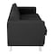 Office Star Products Pacific Sofa Couch, Black PAC53-R107 - alternate 2