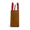 Oster Evansville 14 Piece Stainless Steel Cutlery Set with Red Handles 81011.14 - alternate 4