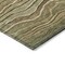 Homeroots 5' X 8' Fern Green And Taupe Abstract Washable Indoor Outdoor Area Rug 618275 - alternate 4