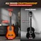 Pyle Pyle Beginner Acoustic Guitar Kit, 3/4 Junior Size, 36" Sunburst for Kids and Adults PGACLS82SUN.9 - alternate 2