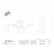 Sealmaster Pillow Block Bearing, Cast Iron, Set Screw Locking, Ball Insert, 2-3/16 in Dia, Alloy Steel MP-35 - alternate 2