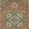 Homeroots 10' X 14' Rust Green And Brown Oriental Washable Indoor Outdoor Area Rug 600191 - alternate 2