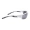 Crossfire Safety Glasses, Silver Mirror Lens, Pearl White Frame, Full-Frame, Yes, 1 PR 2243 - alternate 3