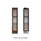 Koolmore Reserve 18 in. 68-Bottle Panel Ready Premium Column Wine Cooler Refrigerator, 14 Shelves KM-PRC-W18 - alternate 2