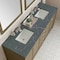 James Martin Vanities Chicago 72in Double Vanity, Walnut Whisper, w/ 3 CM Parisien Bleu Silestone Top 503-V72-WLW-FPBL - alternate 3