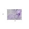 Homeroots 2' X 3' Purple and Ivory Abstract Washable Non Skid Indoor Outdoor Area Rug 559703 - alternate 2