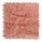 Homeroots Set of Two 16" X 2" Pink Faux Fur Dining Chair Pads 317272 - alternate 2
