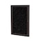 Ghent 1 Door Enclosed Recycled Rubber Bulletin Board, Bronze Aluminum Frame, 3'H x 2'W, Tan Speckled PB13624TR-TN - alternate 1