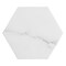Andova Tiles Porlan 8-in. x 9-in. Hexagon Marble Look Matte Porcelain Wall & Floor Tile (9.9 Square Feet Per Box) ANDPOR1258 - alternate 3